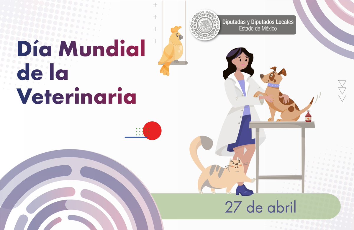 👩🏾‍⚕️🧑🏾‍⚕️Hoy saludamos y felicitamos a las y los profesionales que trabajan incansablemente para procurar la salud de nuestros animales. Su labor es fundamental en nuestras vidas y en la de nuestras mascotas. ¡Por su compromiso, gracias! #DíaDeLaVeterinaria #AmorYCuidado 🐮🐽🐱