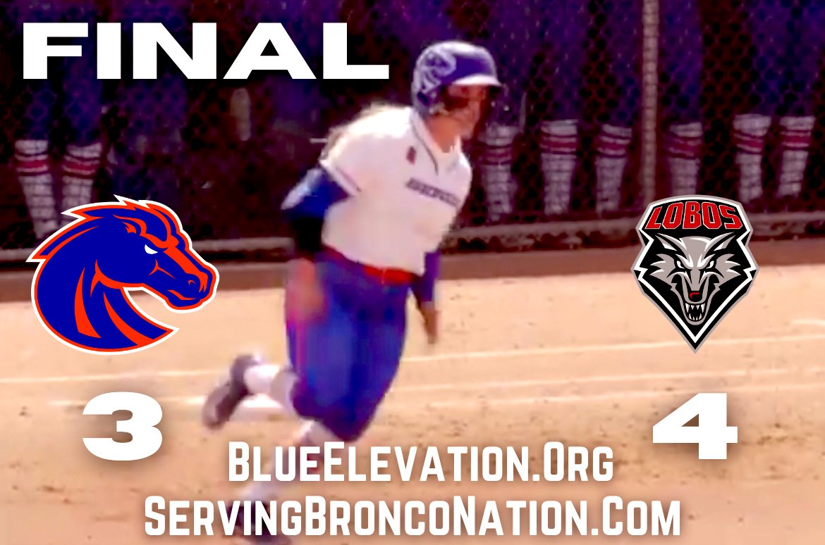 🚀🥎FINAL🚀🥎 SENIOR WEEKEND @BroncoSportsSB drop the second game of the series and are currently 29-21 (9-9). @abbybumcrot 2/3 RBI @jordynnhutchins 3/4 2B Hollie Farmer 1/2 RBI Jenna Bloom 8-4 K Bleed Blue! Go Broncos!💙🧡💙🧡 #BeElite #BeLegendary #BlueElevation Support the…