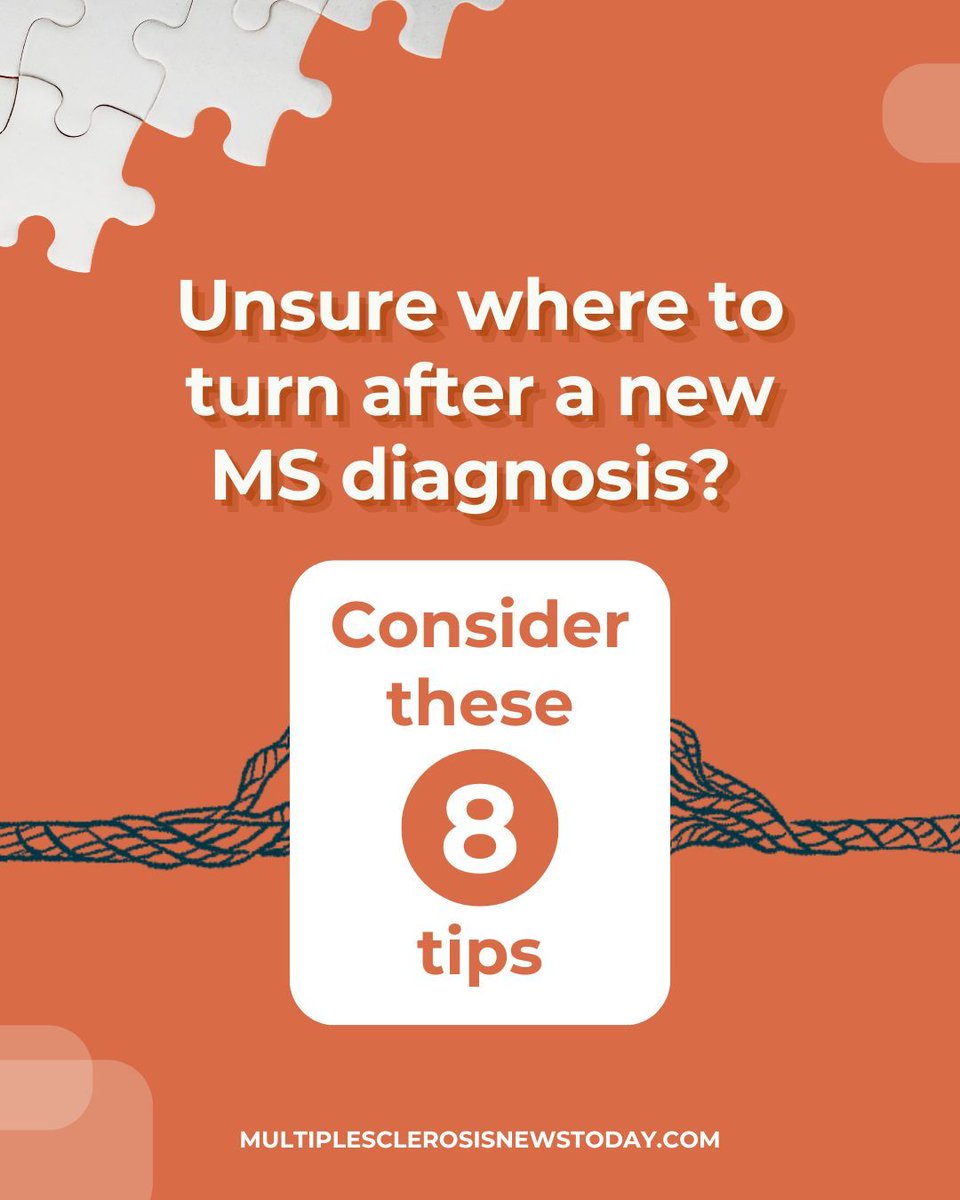 New to life with MS and don’t know which direction to go? Consider these tips to help you adjust: bit.ly/49XjRHi 

#MSAwareness #ThisIsMS #MSCommunity #MSSupport #MSDiagnosis