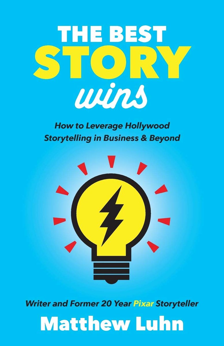 Fresh perspectives on the principles of Pixar-style storytelling.

The Best Story Wins: How to Leverage Hollywood Storytelling in Business & Beyond by Matthew Luhn 

#leadersarereaders #bookclub #book #books #readinglist 

amzn.to/3Rhr8c3