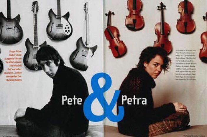 <a href="/Marc_Fagel/">Marc Fagel</a> <a href="/petrahaden/">Petra Haden</a> Imagine leafing through a 2005 issue of Entertainment Weekly and discovering this: