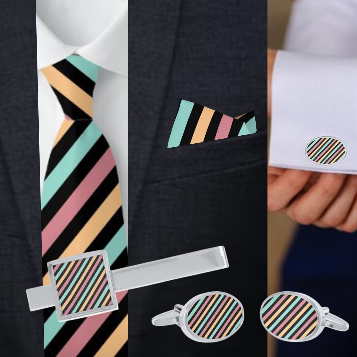 Multi Colorful Striped Neck Tie zazzle.com/z/agrnby68?rf=… via @zazzle #wedding #birthday #giftidea #accessories #necktie #cufflink #handkerchif #tiebar #SundayFunday #Mensfashion #gifts #GIFTforX #dad #ClothingBrand #FashionDreamer #weddingday #black #multi