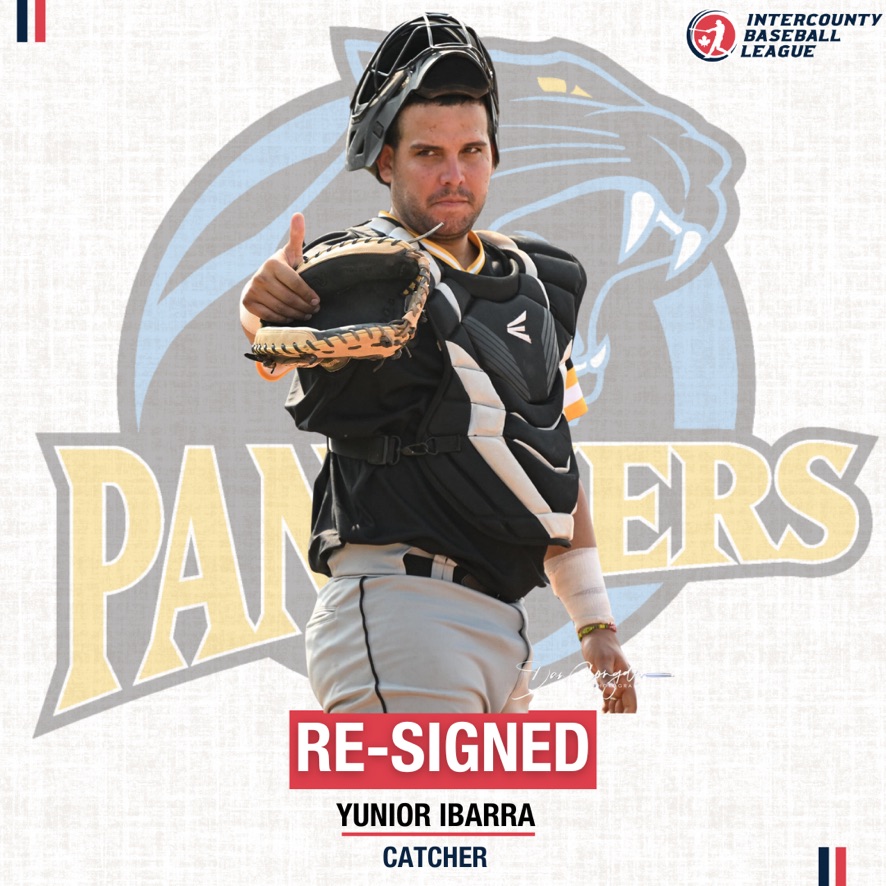 TRANSACTION: @IBL_Panthers re-sign import catcher Yunior Ibarra 🔗 theibl.ca/news/import-ca… #CanadasBest | #IBL1919