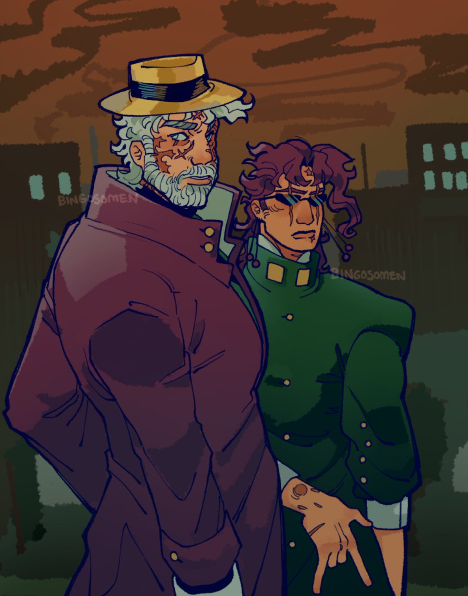 me and the father figure I pulled by being autistic #jjba