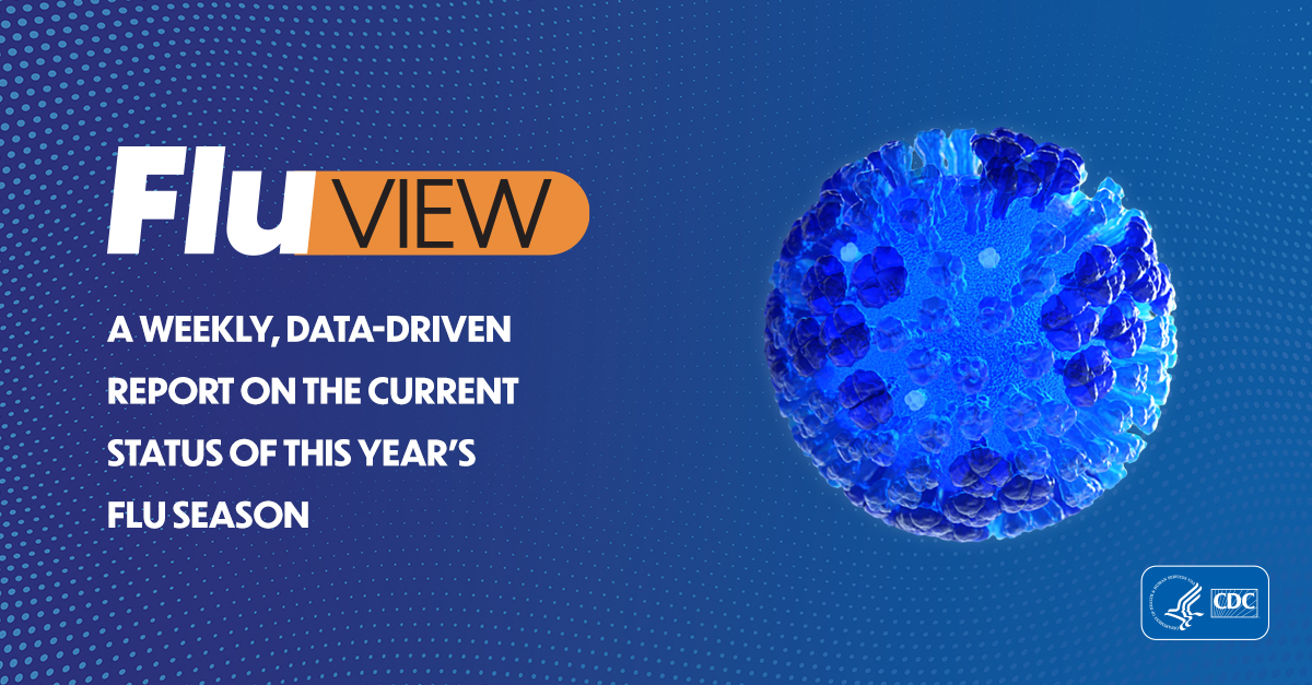 This week’s #FluView reports 6 more flu-related deaths in children this season. The total number of pediatric flu deaths reported to CDC so far this season is now 148. Full #FluView here: bit.ly/3ZVOyJp