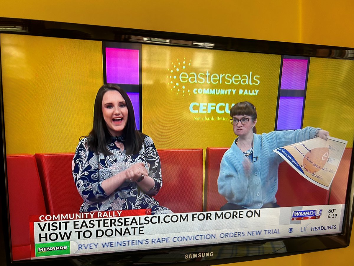 We wanted to give a special shoutout to PPS Employee Jessica Rosenbohm as she was recently on the news supporting EasterSeals and was presented a check for $7,685! Jessica has been an ambassador for EasterSeals for years and has raised over $60k for this organization!