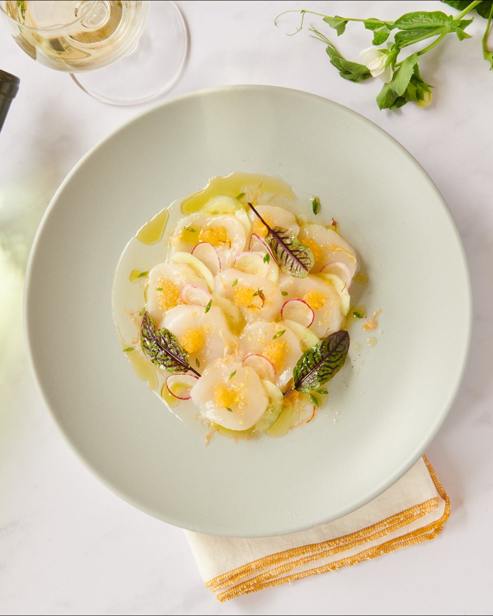 What pairs with Sauvignon Blanc? Try our recipe for Scallop Crudo. bit.ly/43kzeaV 

#stsupery #sauvblanc #napavalley