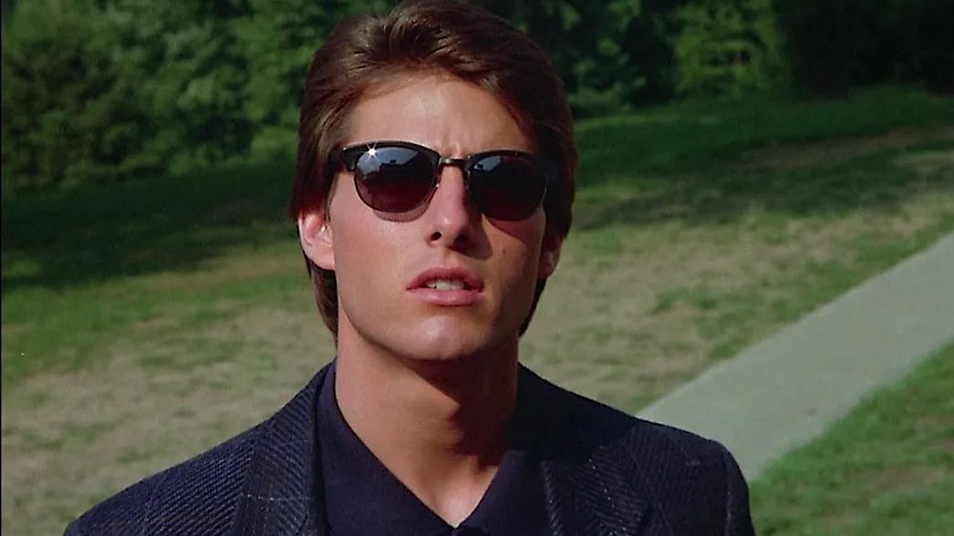 Tom Cruise in the 1980s