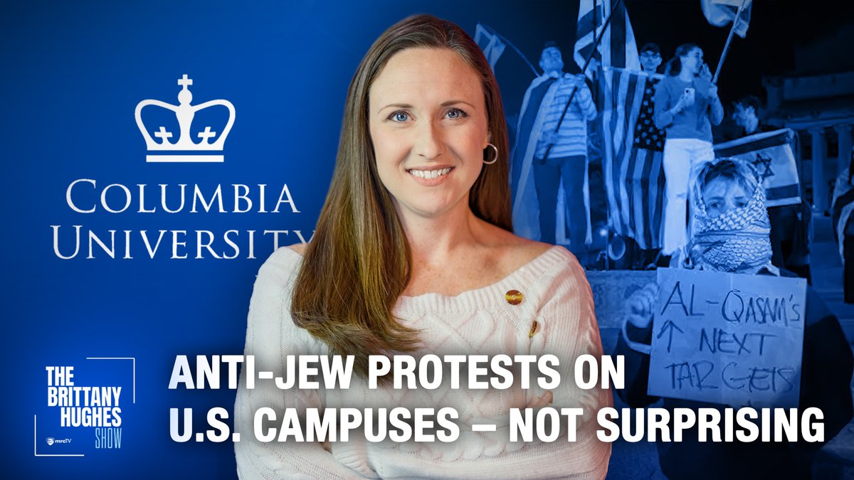 🎙️ NEW PODCAST Columbia University and other elite colleges and universities across the country have ignited with anti-Israel protests, where students call for the death of the Jews and openly praise Hamas terrorists. Listen here with @RealBrittHughes👇 podcasts.apple.com/us/podcast/ant…