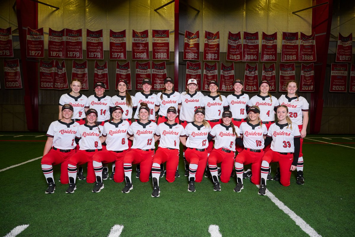 🔙 to 🔙 <a href="/GPACSports/">Great Plains Athletic Conference</a> Champs! 🏆

Raiders needed the sweep of #12 Midland today to clench the regular season championship. 💪 

We also received the automatic qualifier for the <a href="/PlayNAIA/">NAIA</a> national tournament.