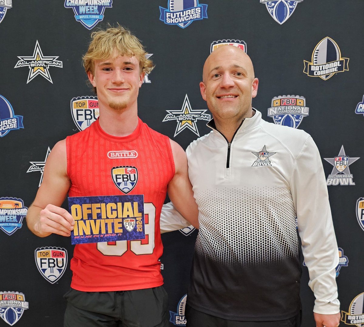 Very grateful for the @FBUcamp All-Camp and MVP runner-up recognition and the invite to my 2nd Top Gun event in Naples, FL. Special thank you to coach @longfellowstate for the guidance! @LauerFBU @AWilliamsUSA @CoachLewis46 @Ponies_Football @OJW_Scouting @AllenTrieu @TNTACADEMY1