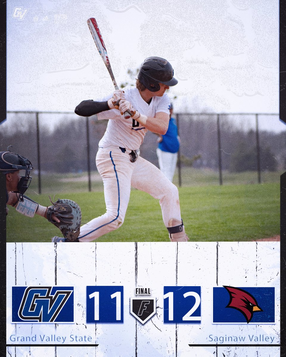 Final | SV 12, GV 11 Graybill hit a solo HR in the 8th, Anderson hit a 2-run HR in the ninth and Rydquist hit a solo shot in the 9th, but it wasn't enough.