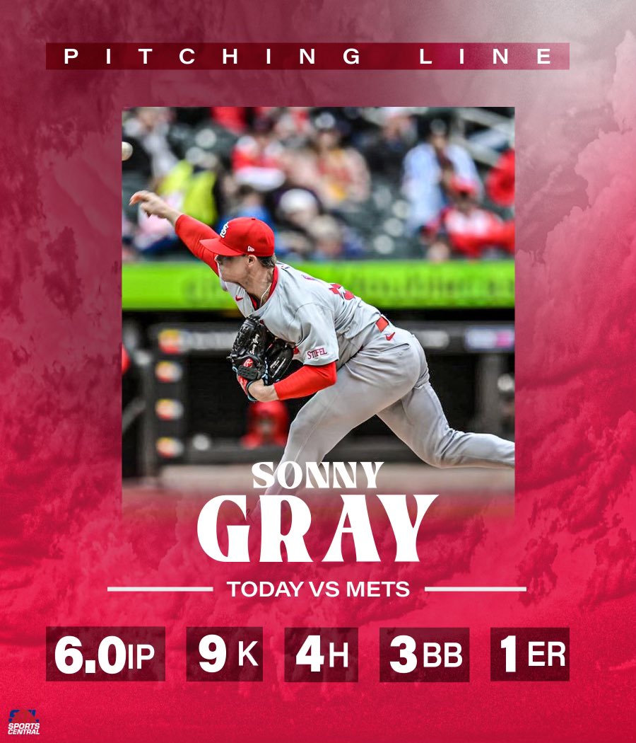 Sonny Gray’s 2024 ERA is now at 1.16 🔥 #STLCards