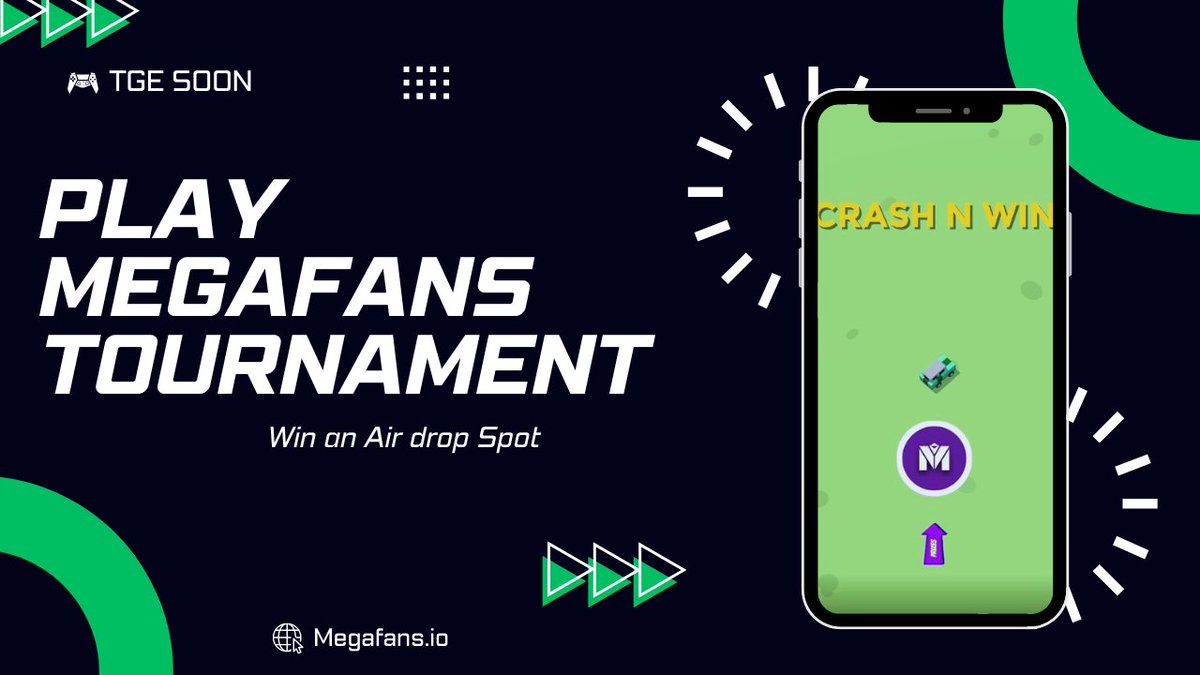 Hey Megafans 👾 🎮We're about to kick off the exciting week number 7, the final week of the challenging game Crash n Win. 🚀 What do you think the next game will be? Drop your predictions in the comments and tag 3 friends for a chance to win an exclusive Free Airdrop Listing