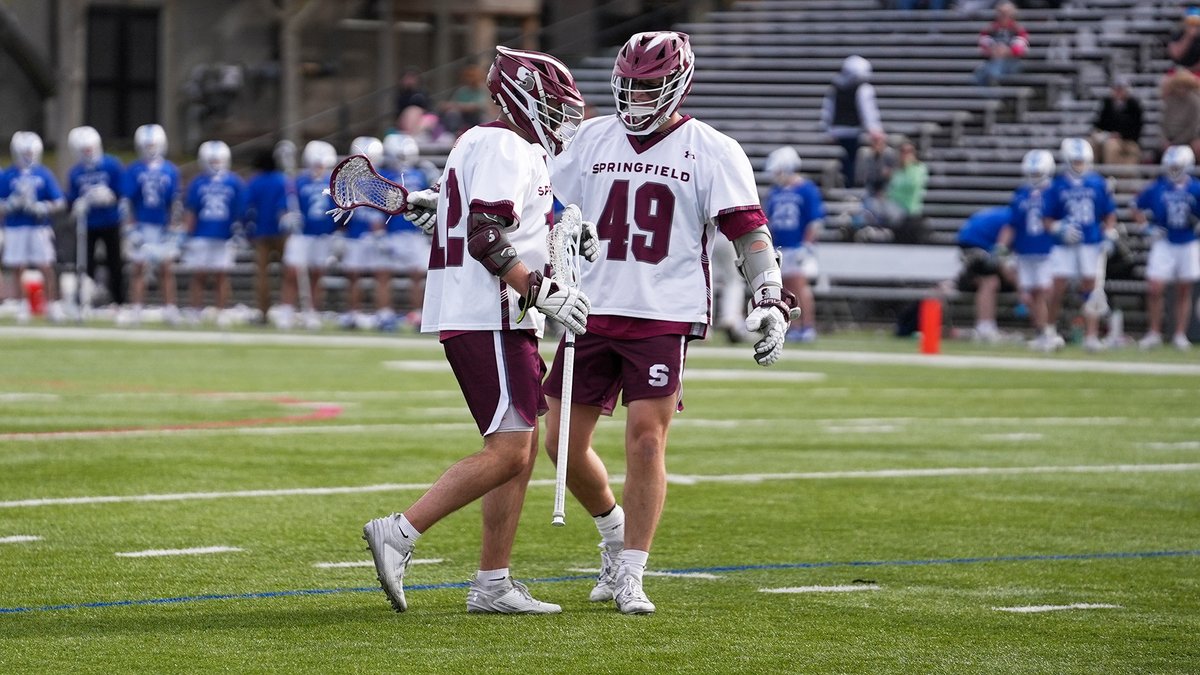 #SpringfieldCollege Men's Lacrosse Wraps Up Regular Season With 20-8 Win Over Wheaton tinyurl.com/2b6ugk6f #d3lax 🔻- Pride collect fifth conference win of the year 🔻- Soldo posts 3g, 3a 🔻- Scialdone wins 18-of-20 faceoffs