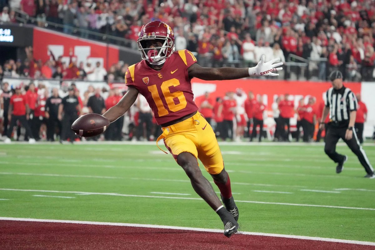 The #Dolphins take USC WR Tahj Washington at No. 241 Let's get to work!