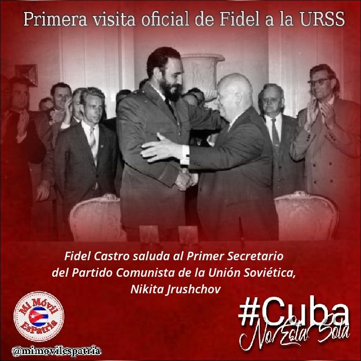 #CubaNoEstáSola #CubaEsRevolución