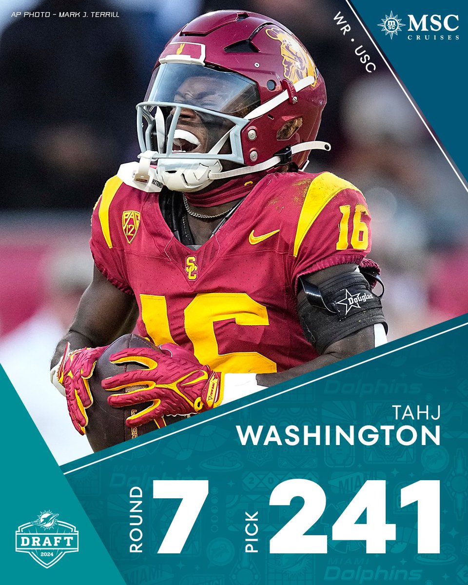 Got ourselves a @uscfb Trojan ✌️ Welcome to the 305, @tahj_washington!