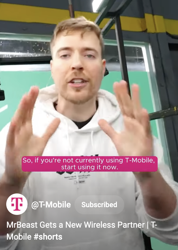 otazi's tweet photo. π Elevate your experience with #MagentaStatus! As a @TMobile customer, unlock premium perks from #Hilton, #Hertz, Dollar Car Rental & moreβall on our superApp #TLife! π
π£ Exciting news! We've teamed up with @MrBeast, the globe's top YouTuber with 250M+ subscribers, for a perfect partnership with America's largest #5G network! π±π
Stay tuned for even more exclusive benefits & collaborations! π
Watch why @MrBeast likes #MagentaStatus β¬
https://t.co/eA7D0OzTTf