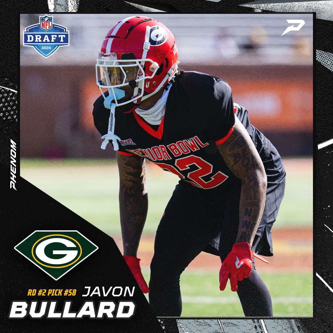 Shoutout to #PhenomAthlete Javon Bullard for getting drafted by the Green Bay Packers in the second round! #NFLDRAFT #PhenomAthlete