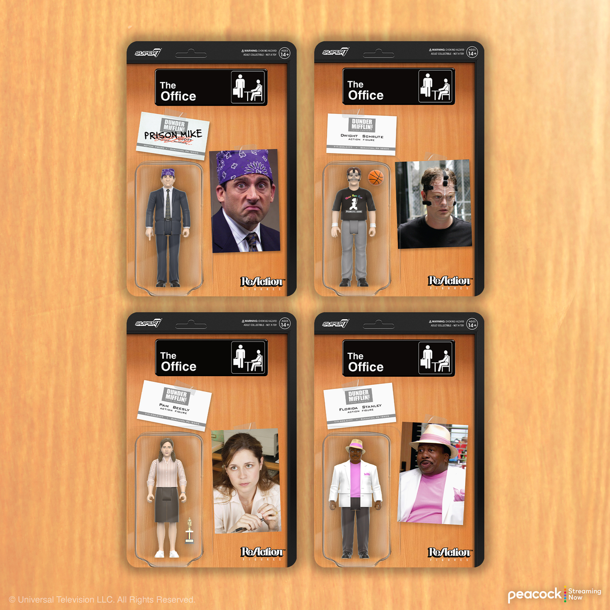 🎉 GIVEAWAY ALERT! 🎉 Attention, Dunder Mifflin fans! We're giving away the complete set of The Office ReAction Figures Wave 2. 📎📁 🚨 Here's how to enter: 1. Like this post 2. Follow us @super7store 3. Comment with a GIF or your favorite moment from The Office