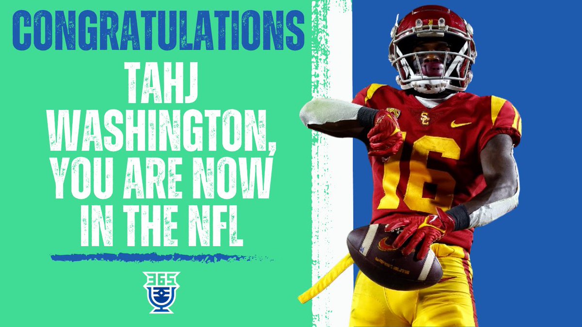 Congratulations @tahj_washington‼️ The dream is REAL. You are now in the NFL. 🙌 #Dolphins fans if you want to learn more about your latest draft pick, here you go. 👉 youtu.be/VnicMmbFI_4?si…