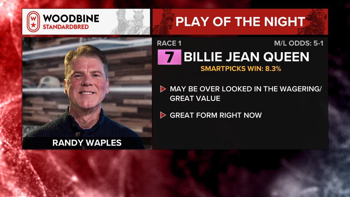 Saturday, April 27th @WoodbineSB Plays of the Night Randy Waples @ElissaWhoa @RobertReidJr @gocashking @NahuPicks @PaquetGhislain1 #BetWoodbineSB