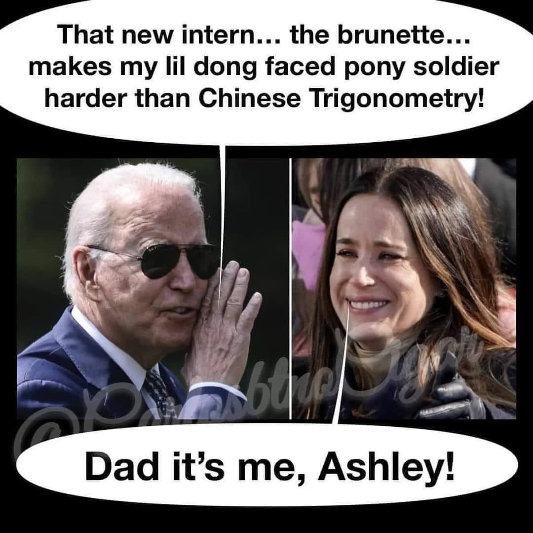 @TheDemocrats @cnn @DrBiden @maddow don’t be fooled, @JoeBiden only considered Suicide because he was worried that his daughter #AshleyBiden would repot him for sexually molesting her! 👋🏾 #SniffingJoeFucksHisOwnKids 🚨