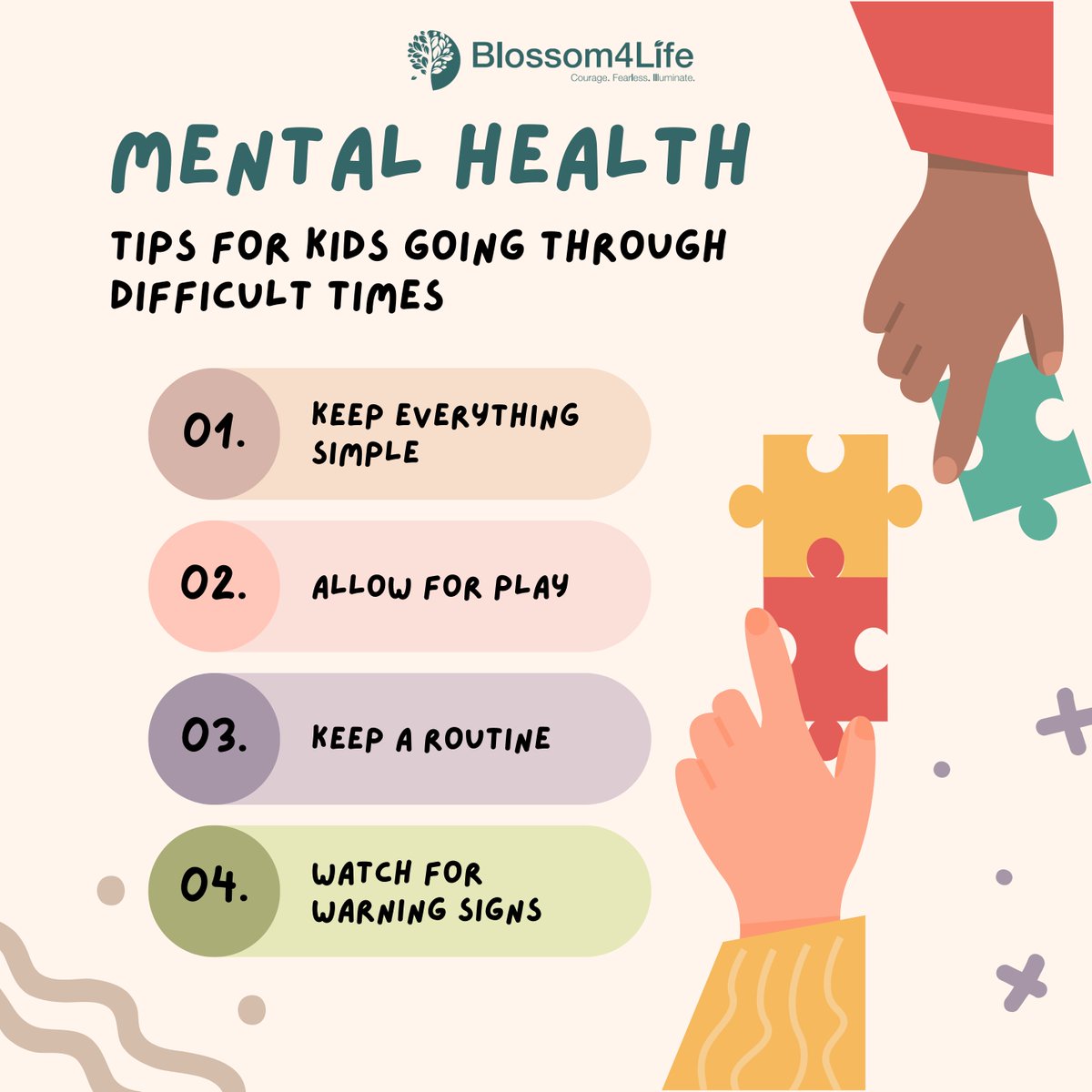 May is mental health awareness month! Some tips for kids going through difficult times.

#dyslexia #dyslexiaawareness #blossom4life #ChildDevelopment #mentalhealth