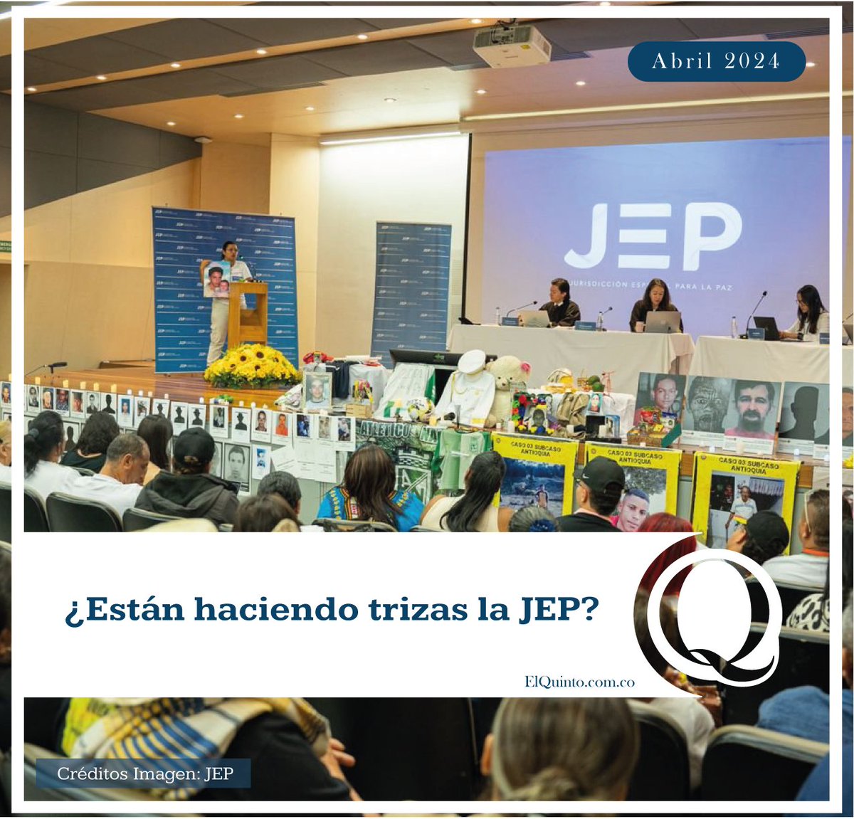 Quienes negociaron y construyeron el mencionado #AcuerdodePaz creyeron que la #JEP sería un tribunal especial y transitorio, que allí se tomarían decisiones sobre la base de entender que los hombres y mujeres... Leer+ elquinto.com.co/estan-haciendo…
#ElQuintoPortal @JEP_Colombia #Paz