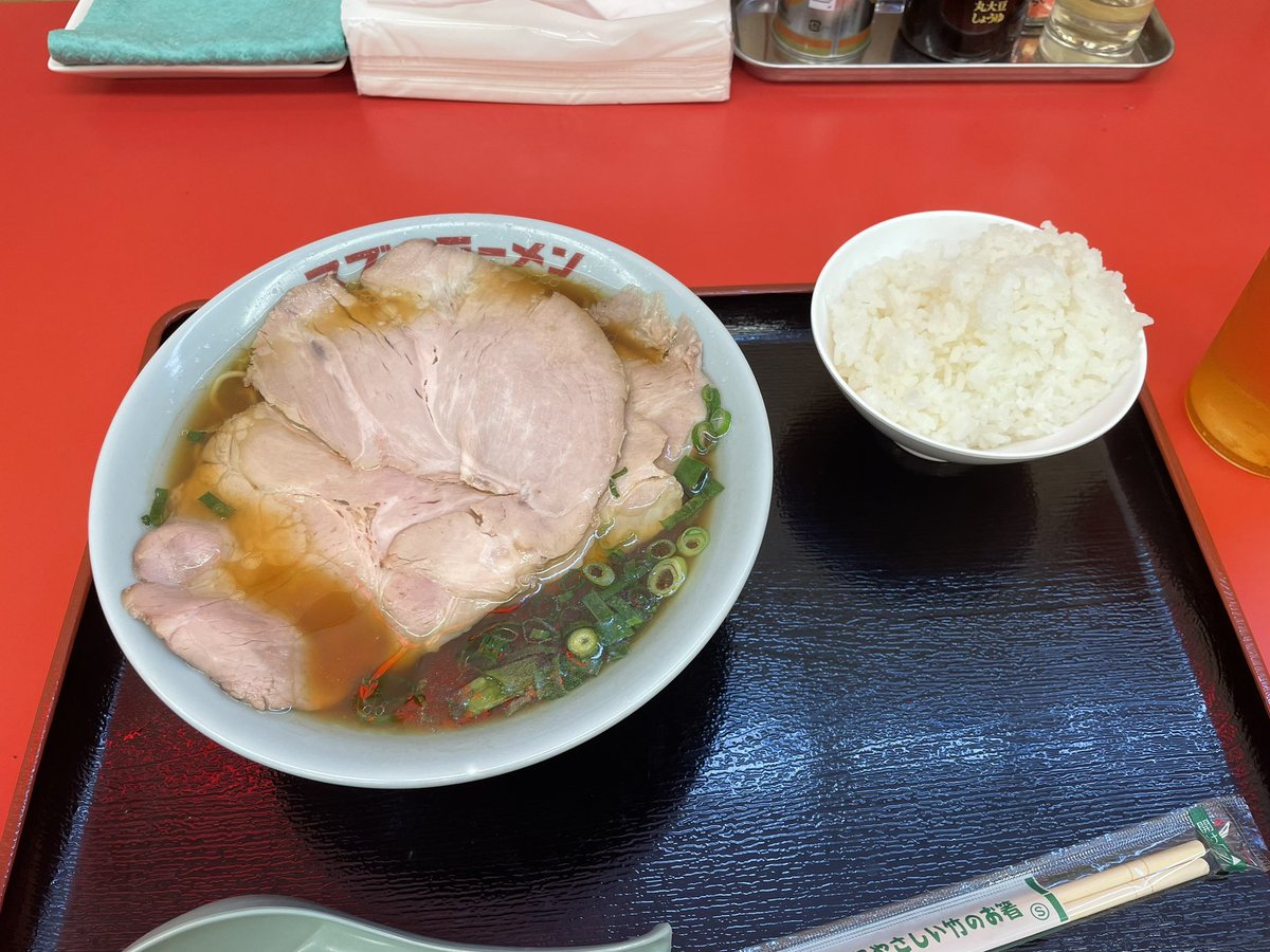 スズキラーメン来た