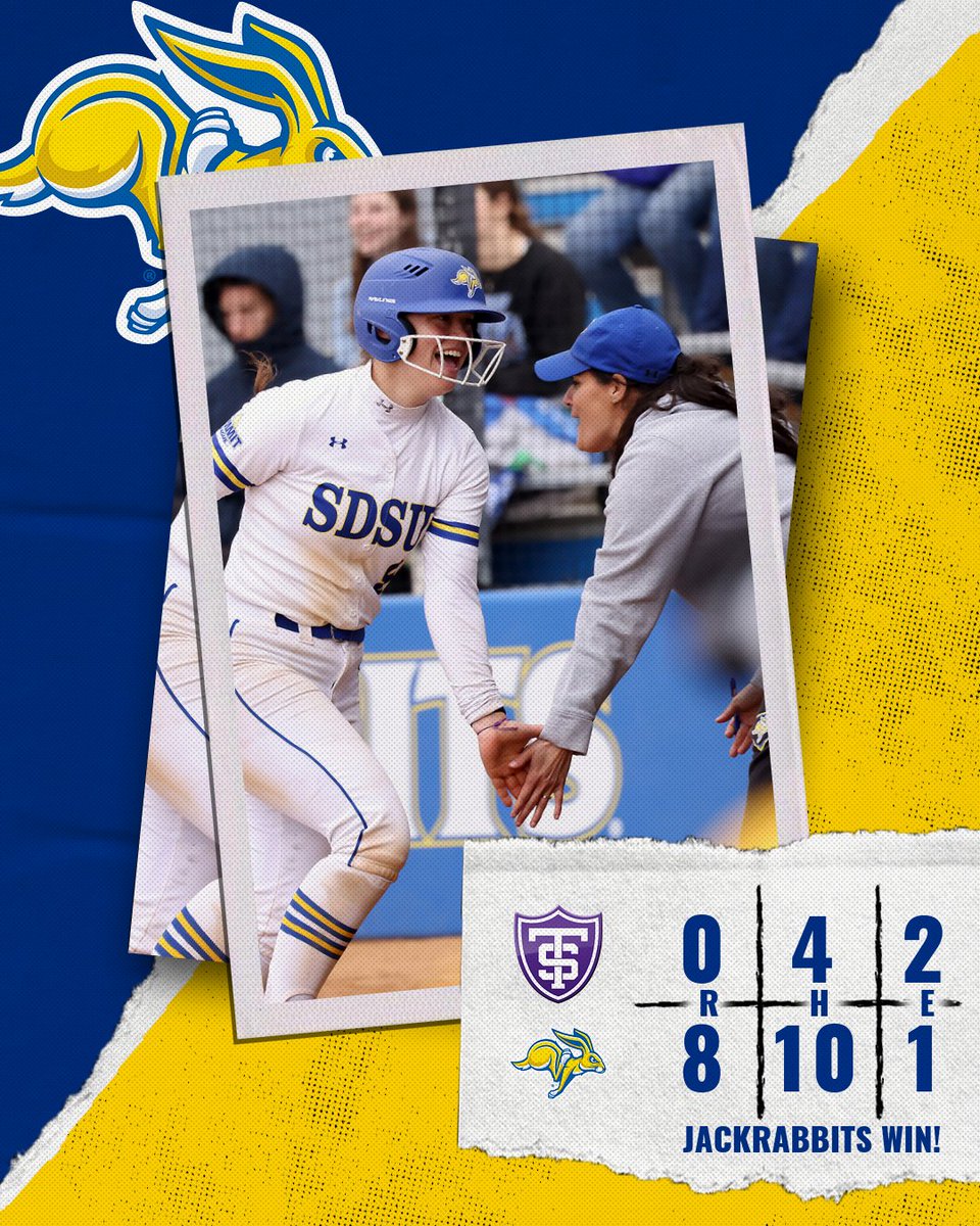 Make it TWO wins on the day!

#GoJacks 🐰