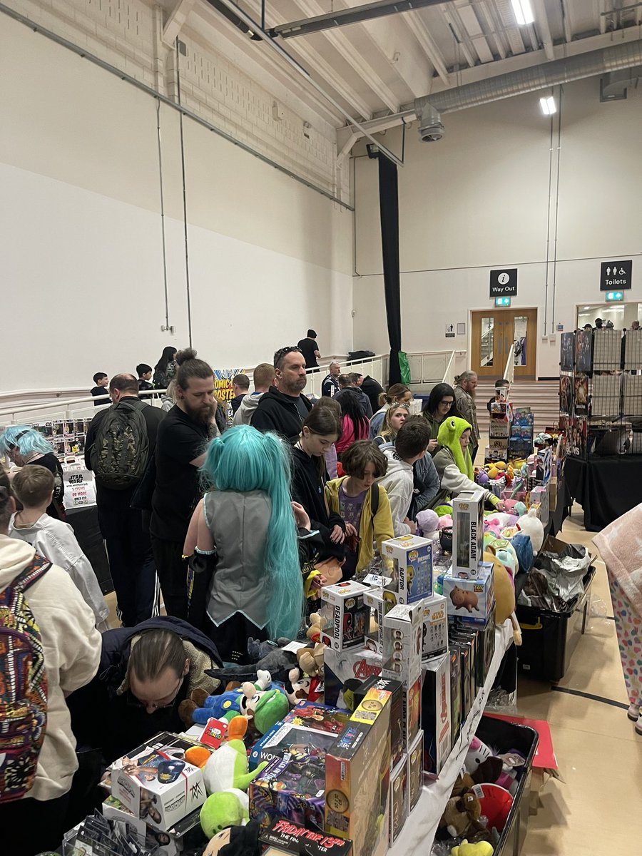 It’s another record! Our new record takings from a one-day event. Thank you Paisley and @bgcpcomiccon