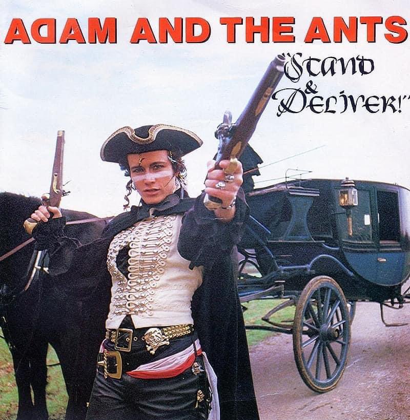 Happy anniversary to Adam and The Ants single. “Stand and Deliver”. Released this week in 1981. #adamandtheants #adamant #standanddeliver #beatmyguest #princecharming #antmusicforsexpeople #sexmusicforantpeople #dandyhighwayman #quaquadadiddley