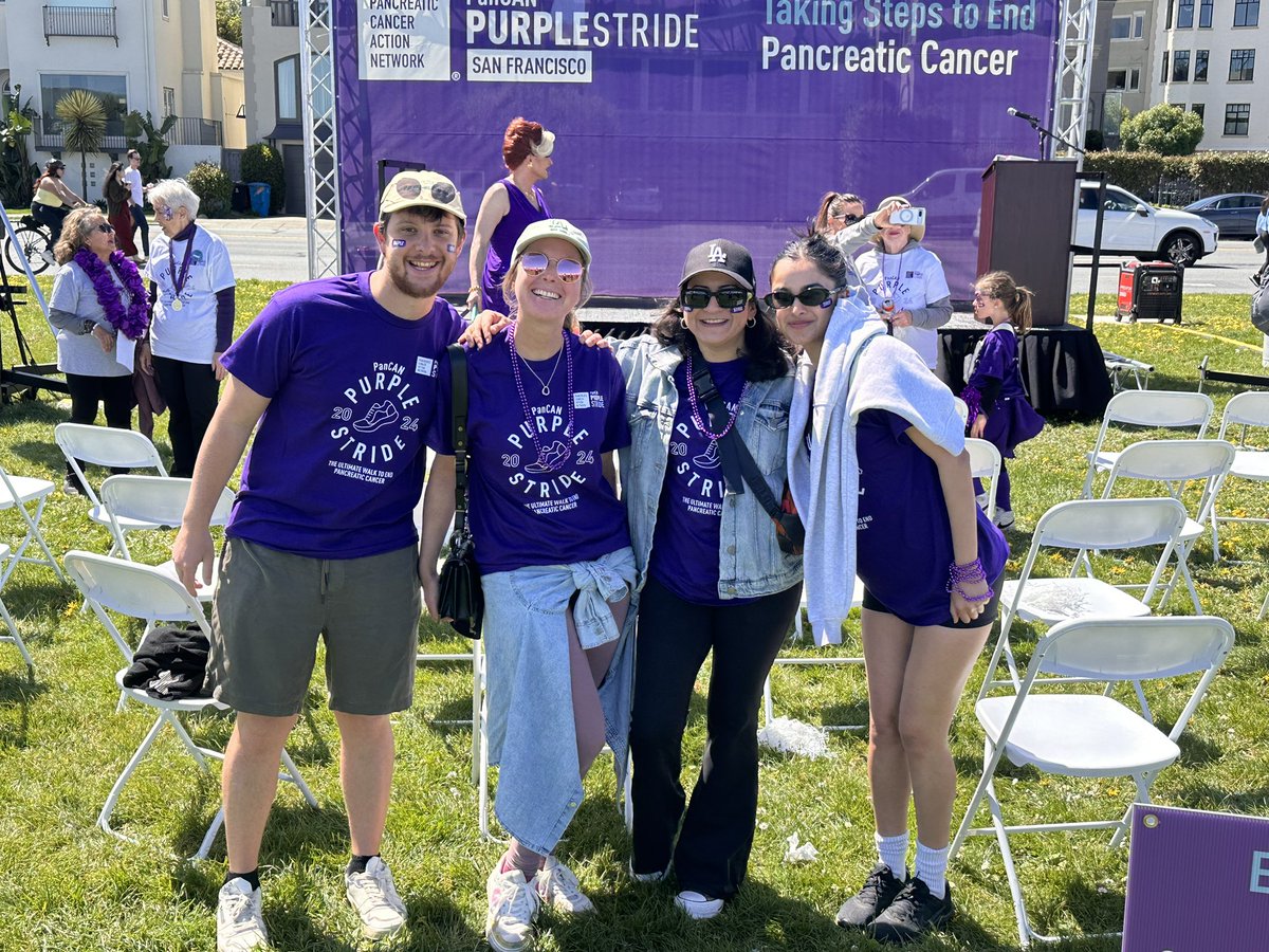 Rosa Menjivar, PhD (@rosamenjivarphd) on Twitter photo Beautiful day in San Francisco to walk and raise awareness for #PancreaticCancer 💜 <a href="/PanCAN/">PanCAN</a> #PanCANPurpleStride with <a href="/GillesRademaker/">Gilles Rademaker</a> <a href="/UCSFCancer/">UCSF Helen Diller Family Comprehensive Cancer Ctr</a> <a href="/rushika_perera/">Rushika M. Perera</a> lab. Beautiful day in San Francisco to walk and raise awareness for #PancreaticCancer 💜 <a href="/PanCAN/">PanCAN</a> #PanCANPurpleStride with <a href="/GillesRademaker/">Gilles Rademaker</a> <a href="/UCSFCancer/">UCSF Helen Diller Family Comprehensive Cancer Ctr</a> <a href="/rushika_perera/">Rushika M. Perera</a> lab.