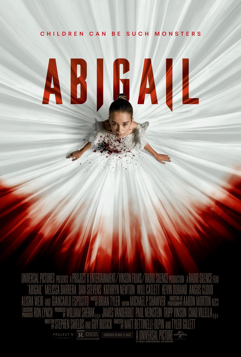 Tuftenstein (@tuftenstein) on Twitter photo Wow. Just got back from seeing ABIGAIL at <a href="/savoycinemasuk/">Savoy Cinemas UK</a> Nottingham, and it's an absolute belter!! <a href="/UniversalPics/">Universal Pictures</a> seem to be having a modern golden age of horror, these last few years. Fabulous cast, great shocks, great laughs and LOTS of the red stuff. Keep 'em coming.📽️💀 Wow. Just got back from seeing ABIGAIL at <a href="/savoycinemasuk/">Savoy Cinemas UK</a> Nottingham, and it's an absolute belter!! <a href="/UniversalPics/">Universal Pictures</a> seem to be having a modern golden age of horror, these last few years. Fabulous cast, great shocks, great laughs and LOTS of the red stuff. Keep 'em coming.📽️💀