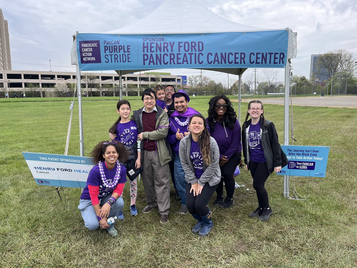 #PurpleStride 2024! @PanCAN @PanCAN_Michigan