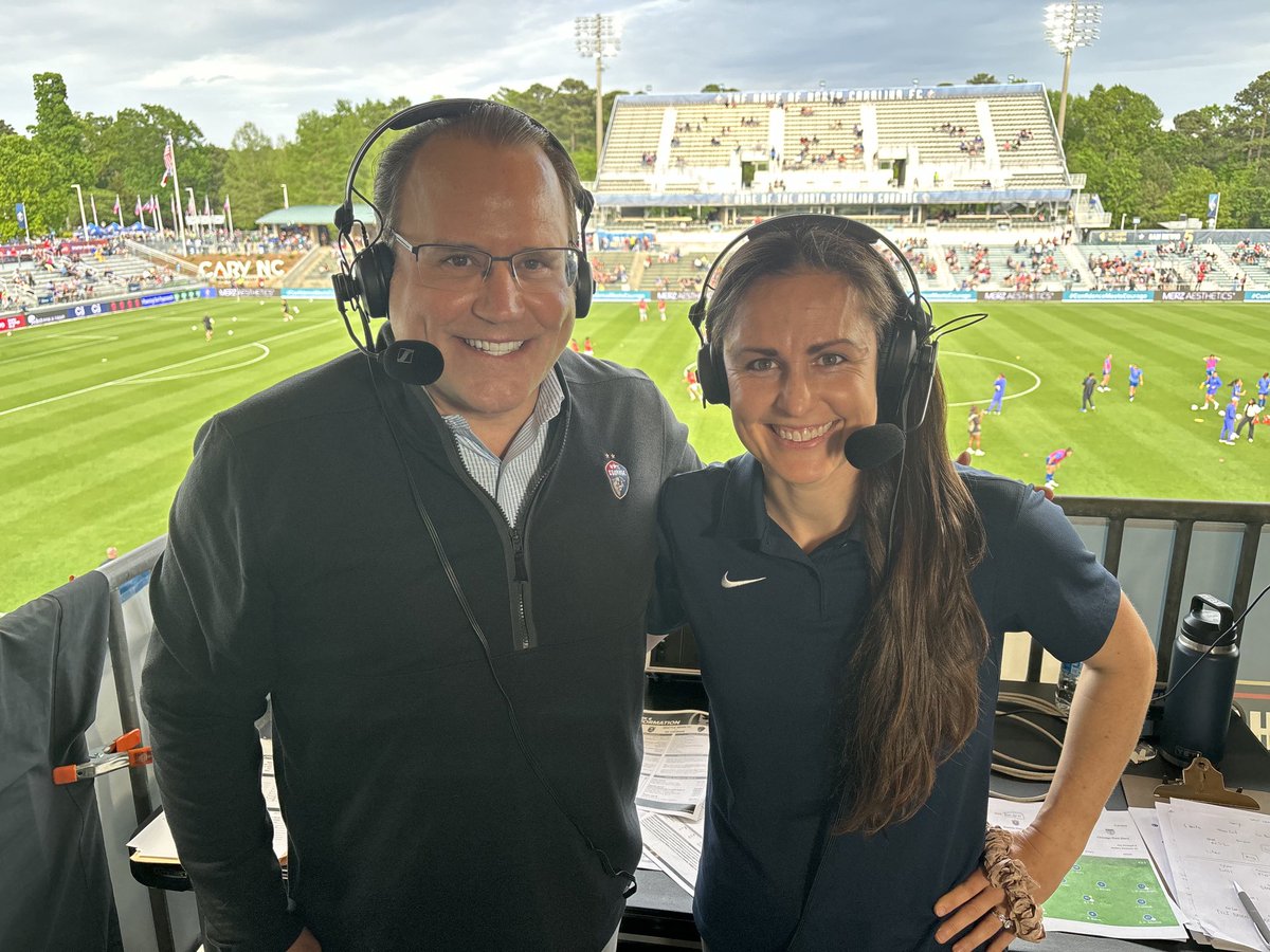 Join ⁦@kendallfletcher⁩ and me 7 pm locally in the Triangle for ⁦@TheNCCourage⁩ v ⁦@reignfc⁩ #seattle - massive crowd expected - turn on Channel 1255 on Spectrum or WRAL2! Let’s go! ⚽️ 🔥🎙️