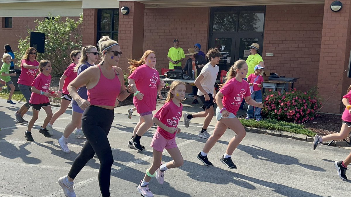 Our Girls On The Run team completed our 5K today! We are so proud of everyone!!