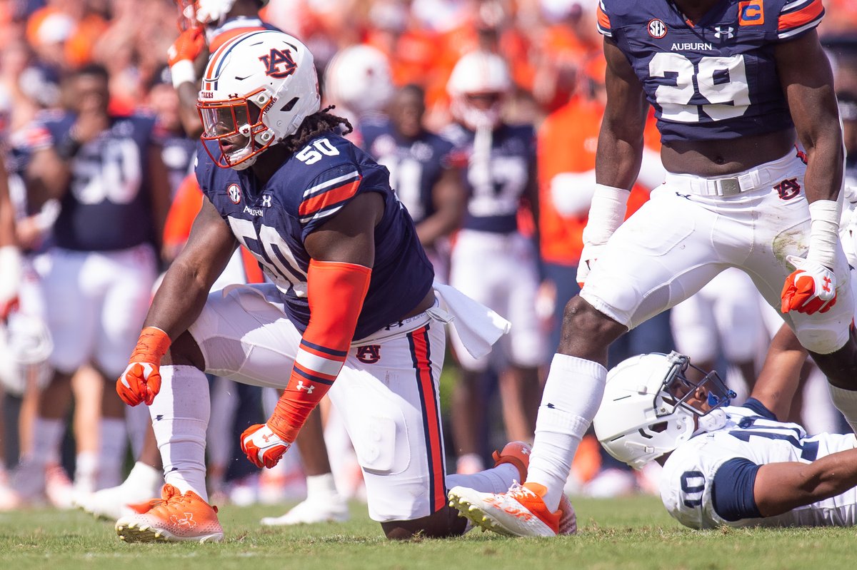 #Auburn has a fifth defender drafted this weekend, with defensive tackle Marcus Harris heading to Houston at 247th overall. #NFLDraft 📰: oanow.com/sports/college…