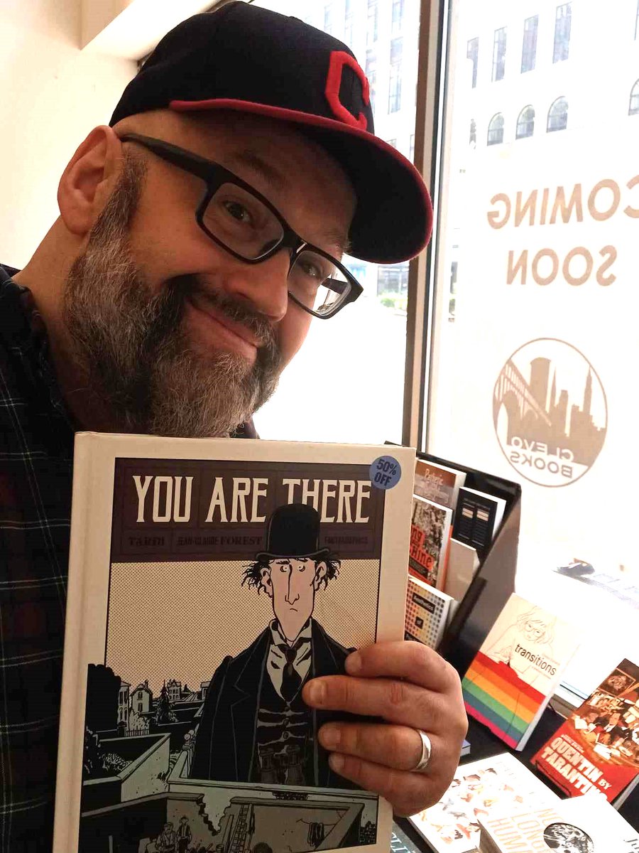 Generoso picked up this gem at Clevo Books on this Indie Bookstore Day! A half off copy of Jacques Tardi's You Are There to expand our modest Tardi collection!
#IndieBookstoreDay #JacquesTardi