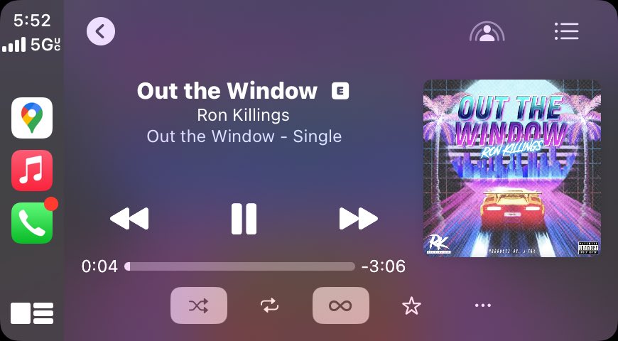 It's 79 degrees in Chicago Cruising the city Listening to @RonKillings