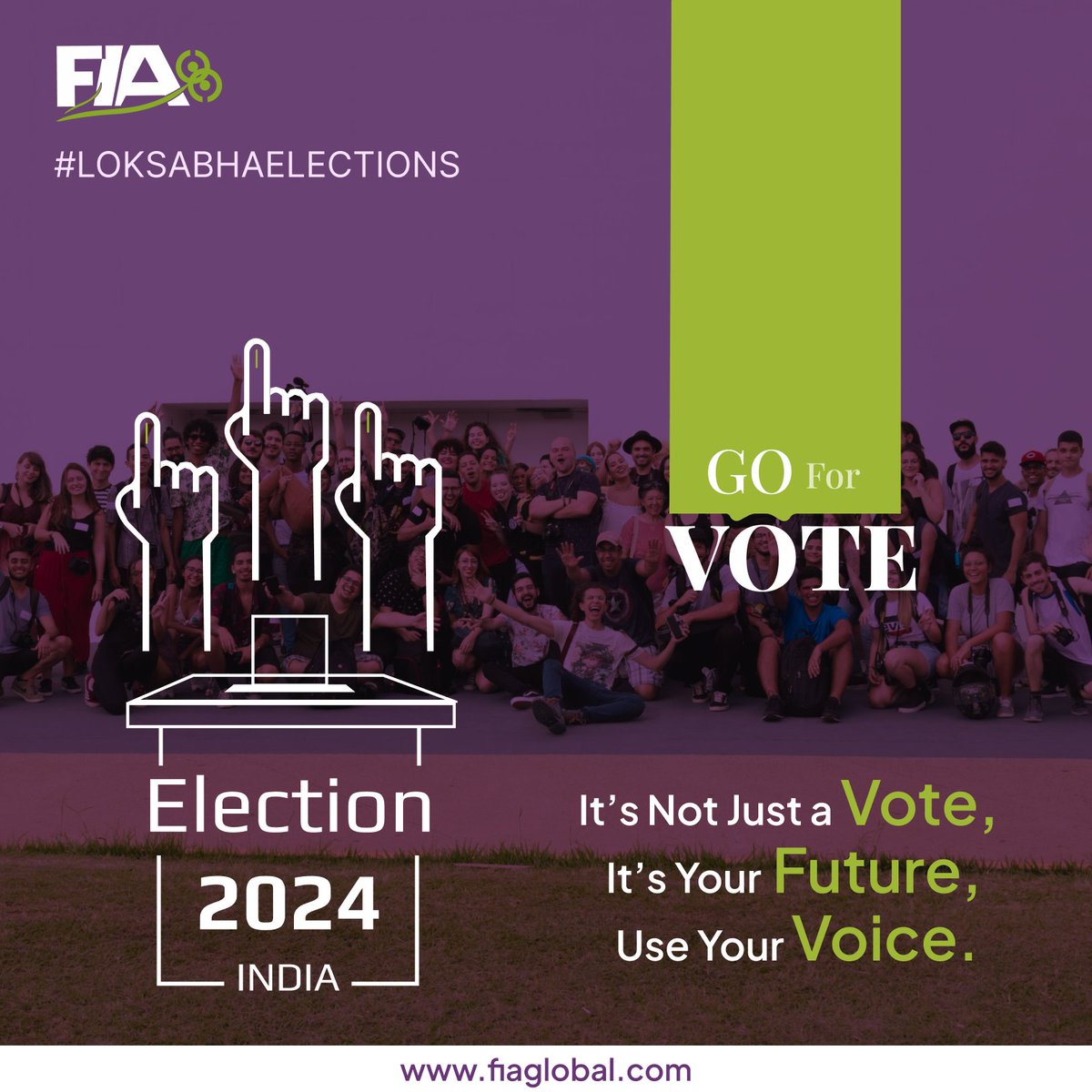 The future belongs to those who show up. Don’t miss your chance to shape the world you want to live in. #Elections2024 #loksabhaelectionwithpt #LokSabhaElections2024 #VoteNow #Democracy