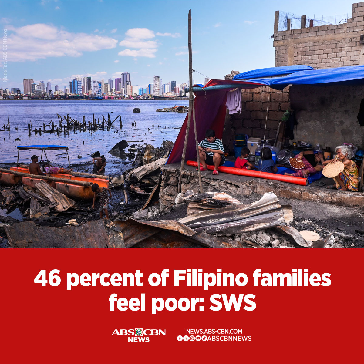 Halos kalahati ng mga pamilyang Pilipino ay itinuturing ang sarili bilang mahirap, batay sa survey ng SWS.

Basahin: news.abs-cbn.com/news/2024/4/25…