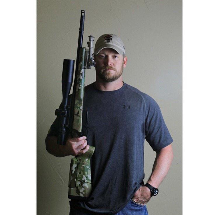 'It was my duty to shoot the enemy and I don't regret it. My Regrets are the people I couldn't save.' -Chris Kyle