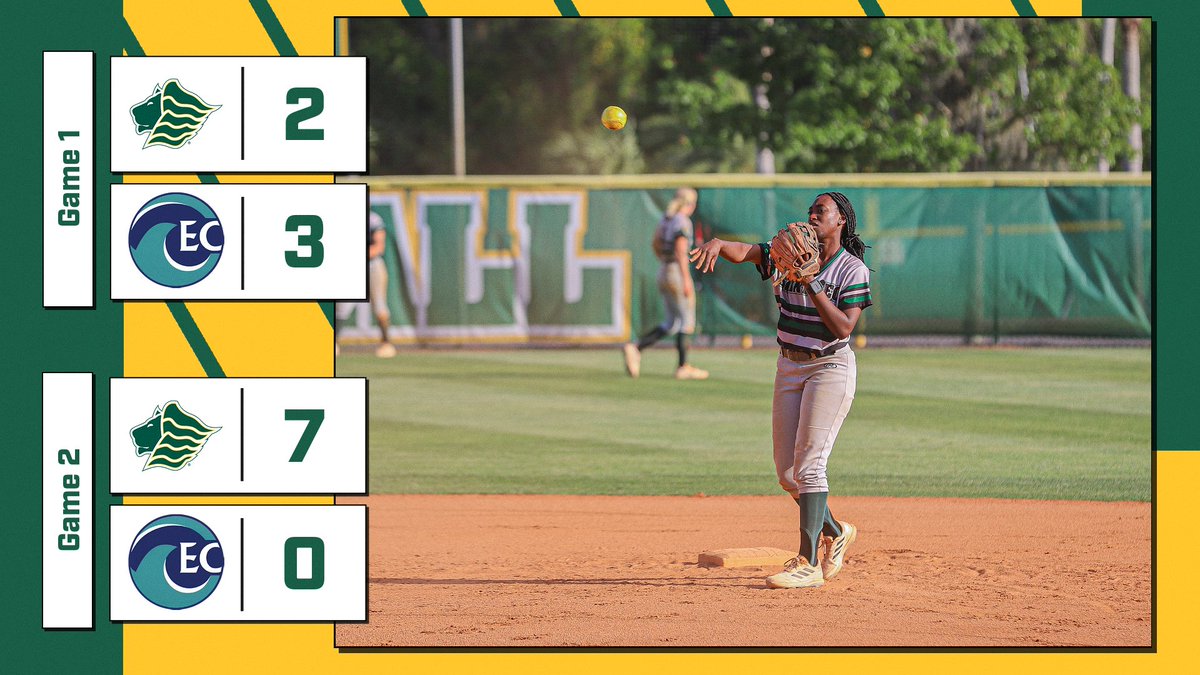 .@SaintLeoSB earns a series victory at Eckerd on Saturday

Kayla Betts tosses her fourth complete game and third shutout of the season for her seventh win 

🔗tinyurl.com/56ub84x5

#GOLIONS 🦁 | #SAINTLEO1PRIDE 🦁