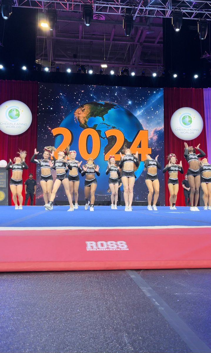 𝓞-𝓓-𝓨-𝓢-𝓢-𝓔-𝓨 with an 𝓪𝓶𝓪𝔃𝓲𝓷𝓰 Day 1 at The Cheerleading Worlds❤️ We can’t wait to see them at FINALS! #ThisIsWorldCup