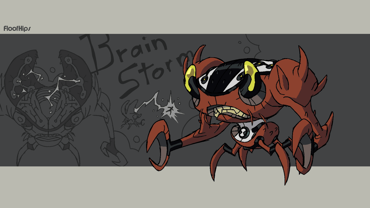 brainstorm og ben 10 ... 🦀