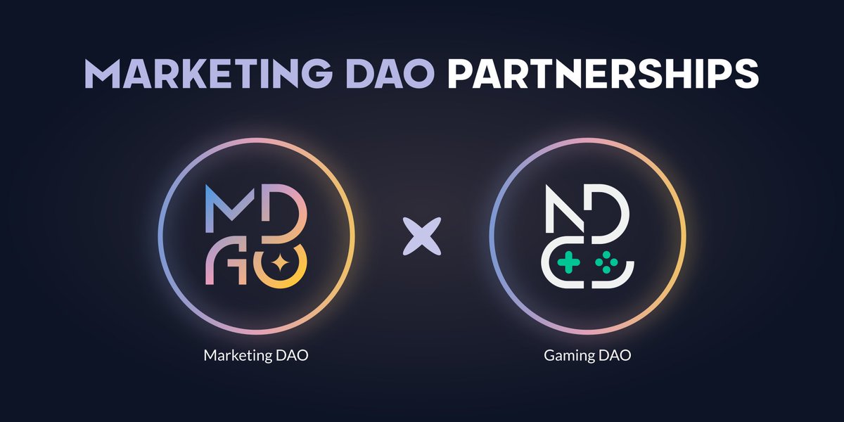 🤝 Marketing DAO is excited to provide marketing support to gaming projects approved by our Partners - @NearGamesDAO 🎮

Calling all #Near eco influencers to take notice ;)

Time to collaborate and elevate the @NEARProtocol gaming ecosystem together

#CommunityFirst #NearProtocol