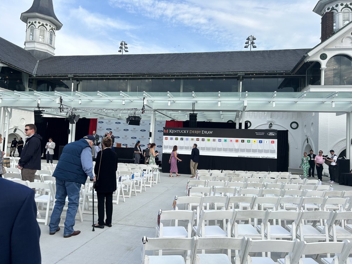 Stage is set for the Kentucky Derby draw